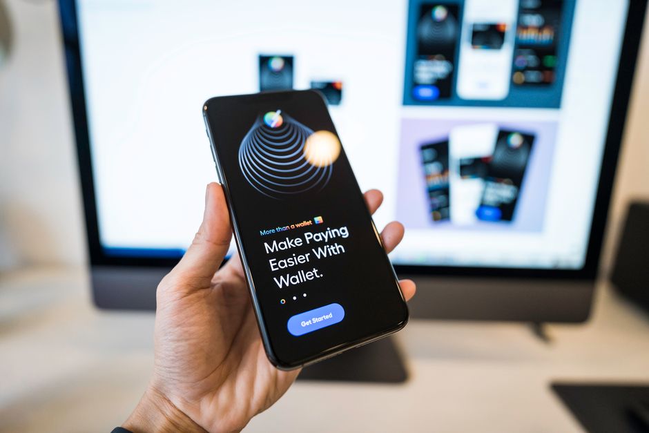 smartphone mobile payment screen