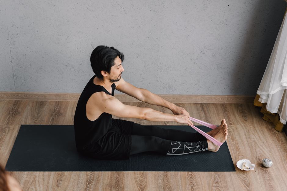 stretching exercise at home