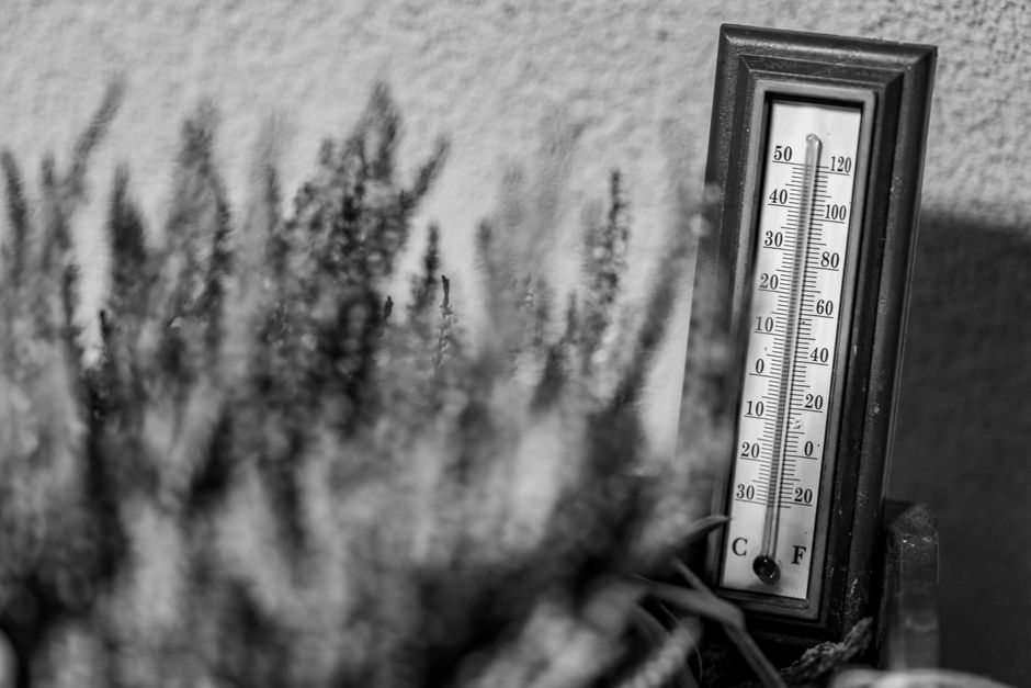 summer heat thermometer high temperature