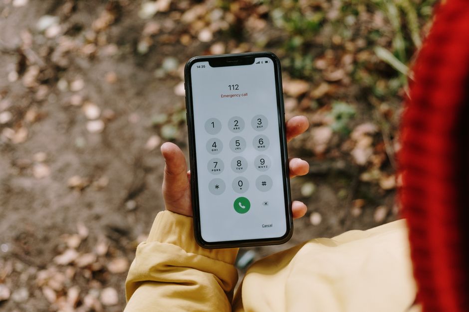 smartphone spam call alert screen