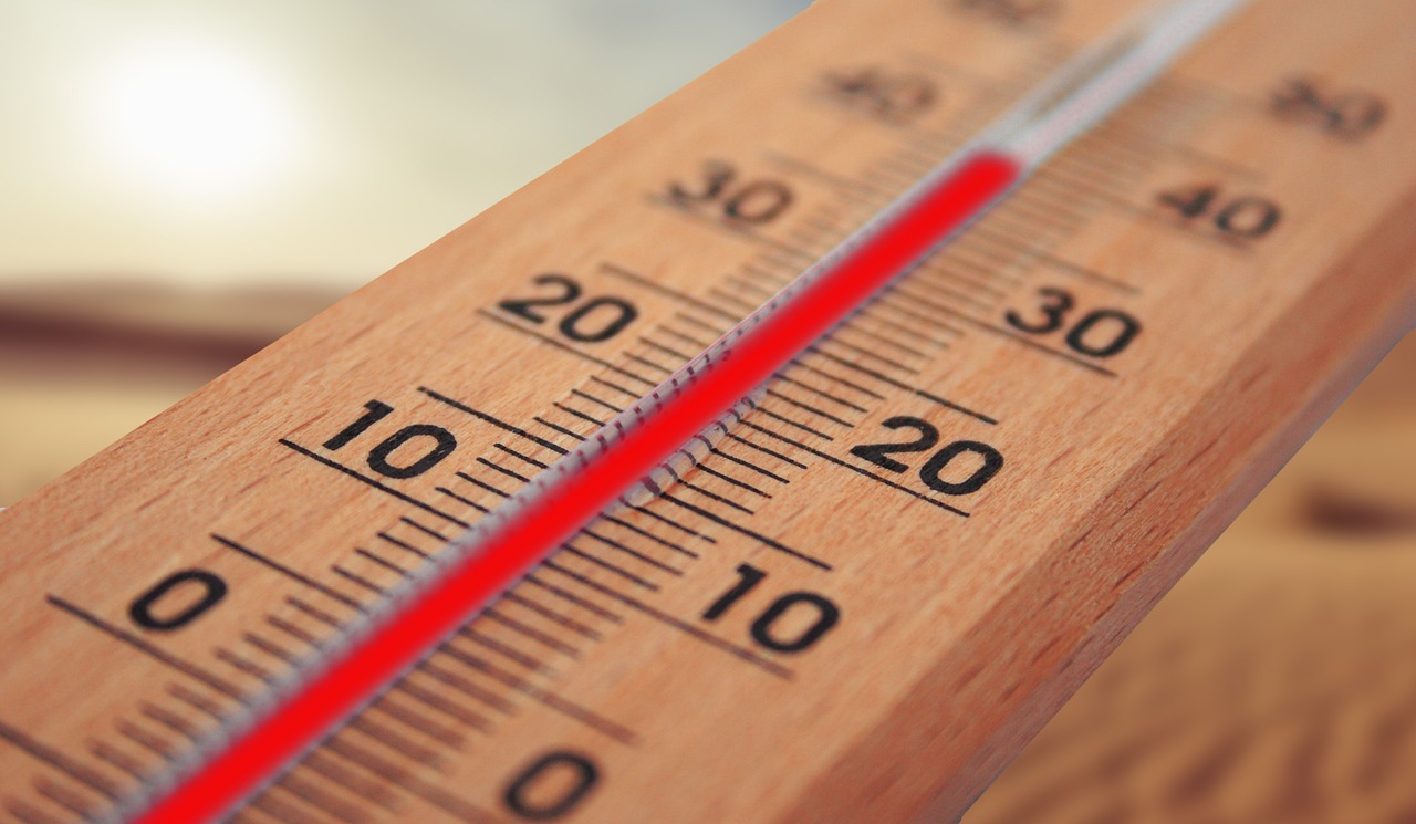 thermometer autumn weather temperature change