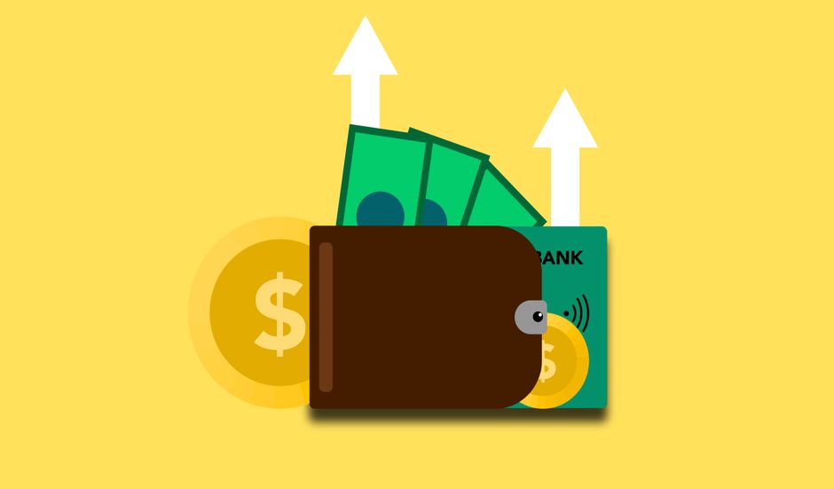 korean bank savings passbook and money