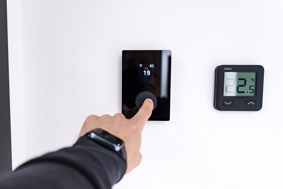 home thermostat control winter