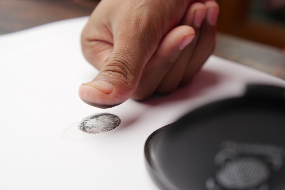 fingerprint scan identity verification