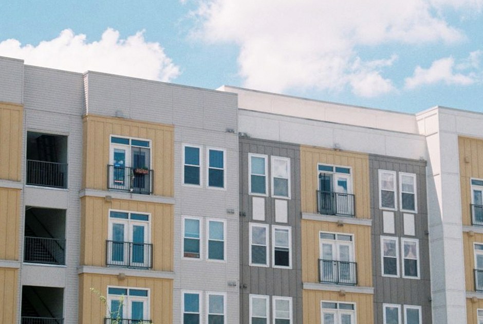senior welfare housing complex exterior