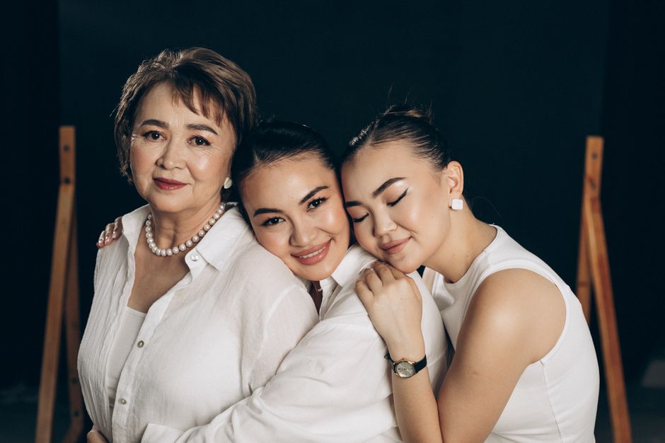 korean family three generations