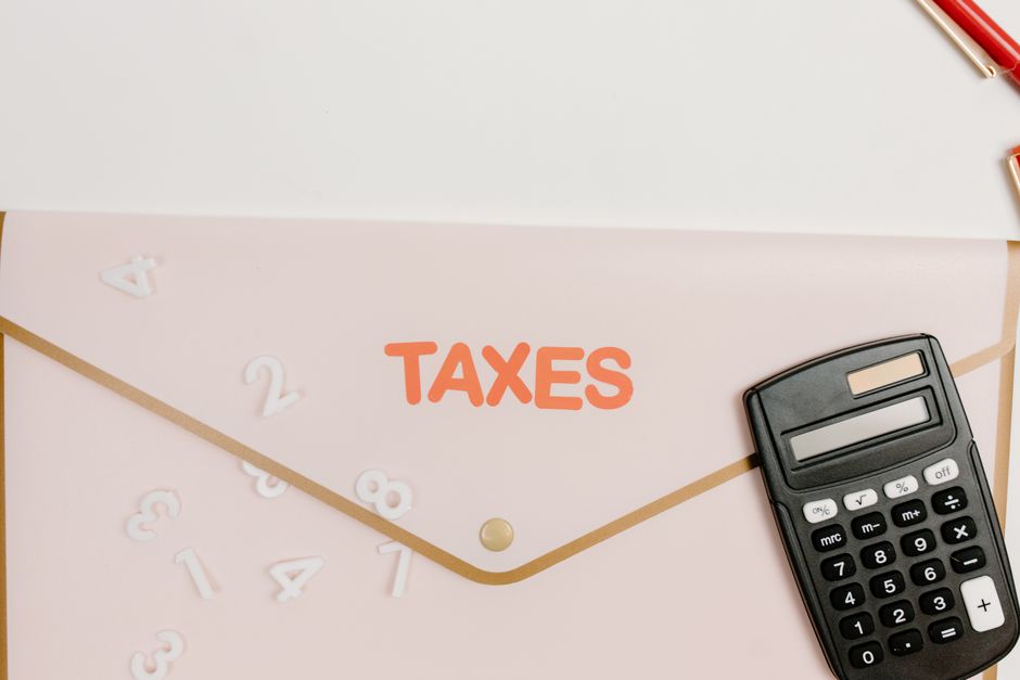 tax rate chart on desk