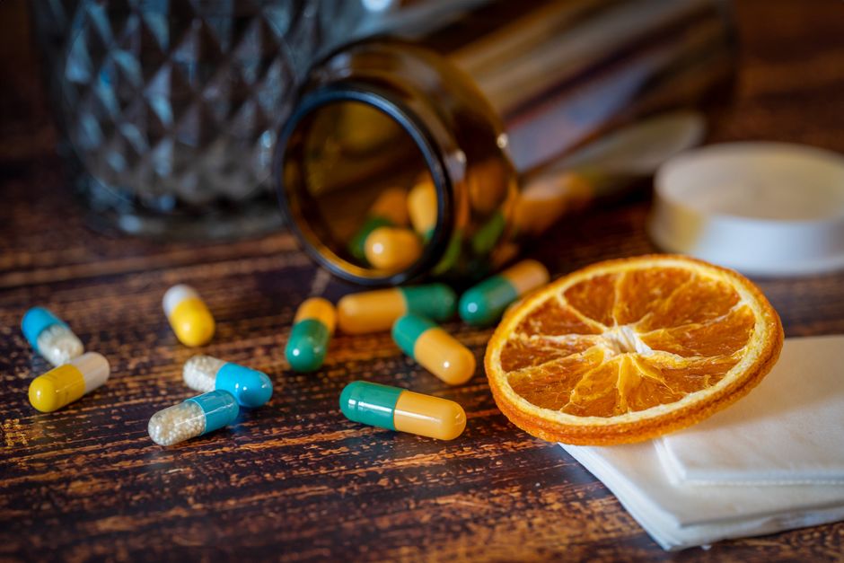 dietary supplements vitamins table