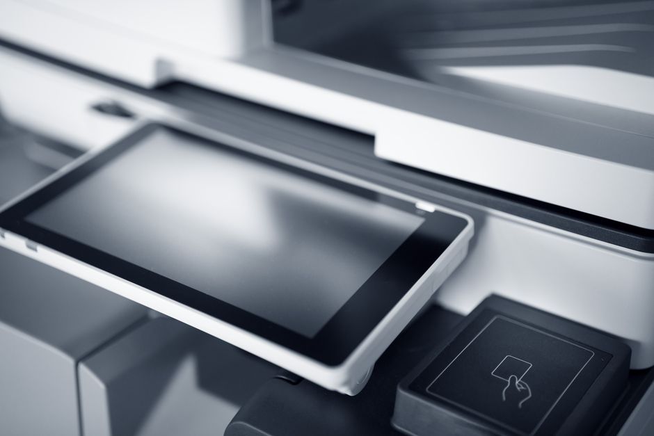 government document printing kiosk office