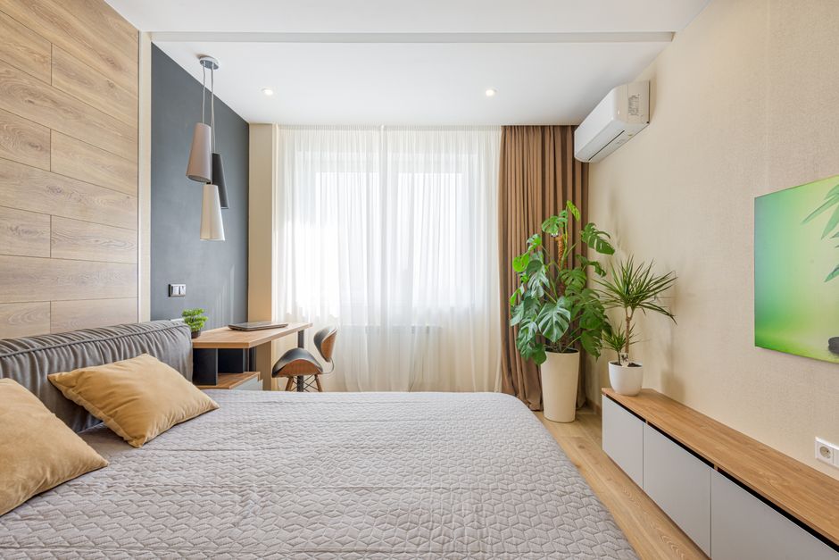 air conditioner bedroom summer