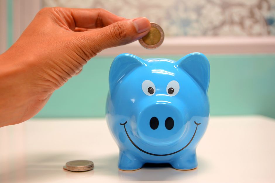 piggy bank saving child future