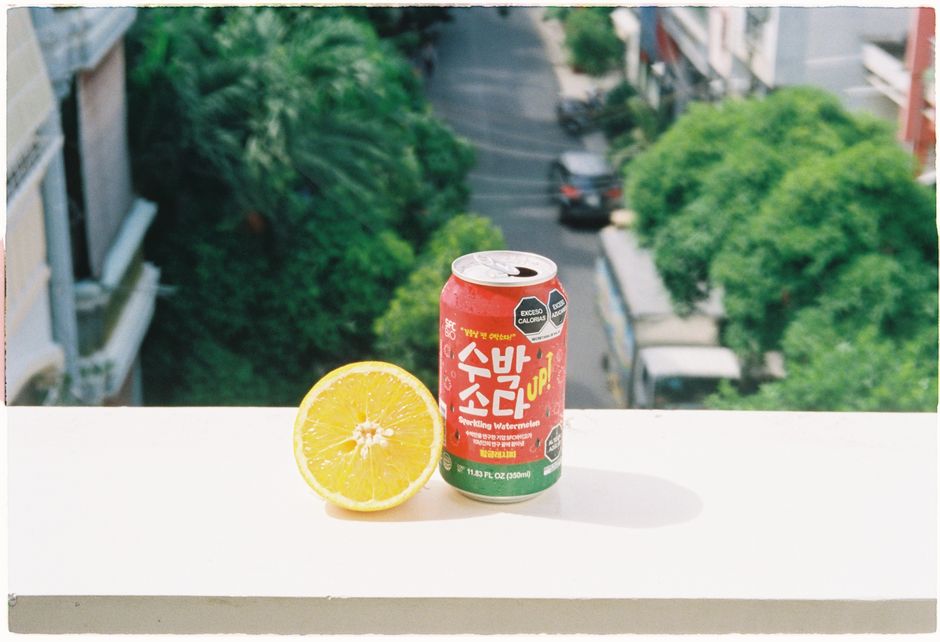 watermelon korean barley tea summer drink