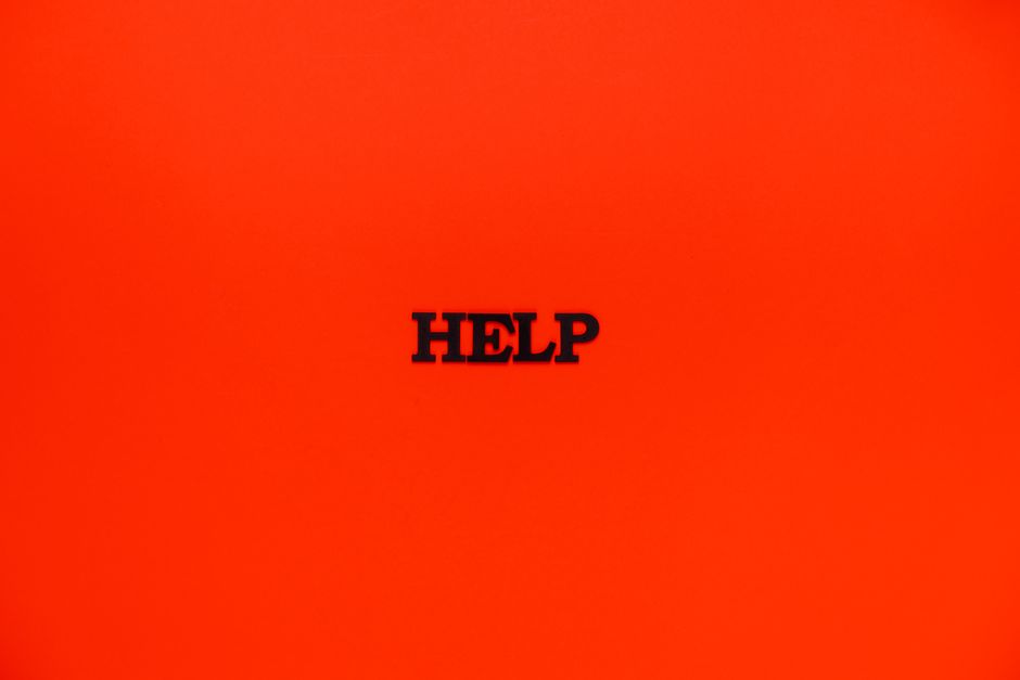 warning sign red alert concept