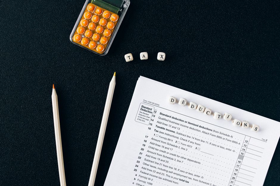 year end tax deduction documents