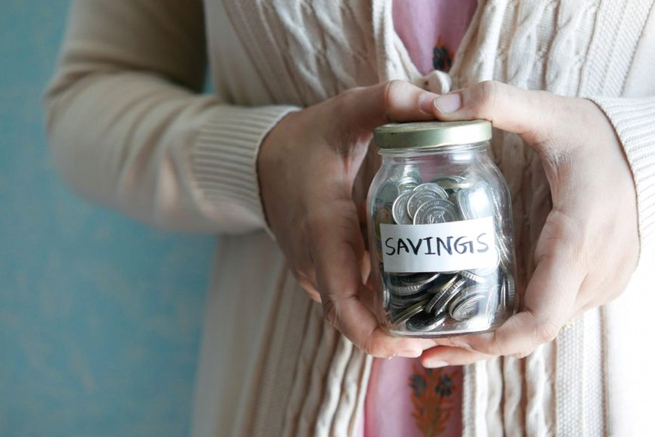 money savings jar coins
