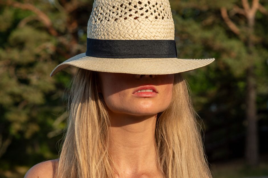 light summer hat sun protection