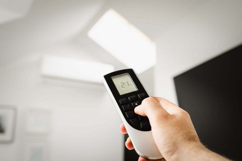 air conditioner remote control temperature