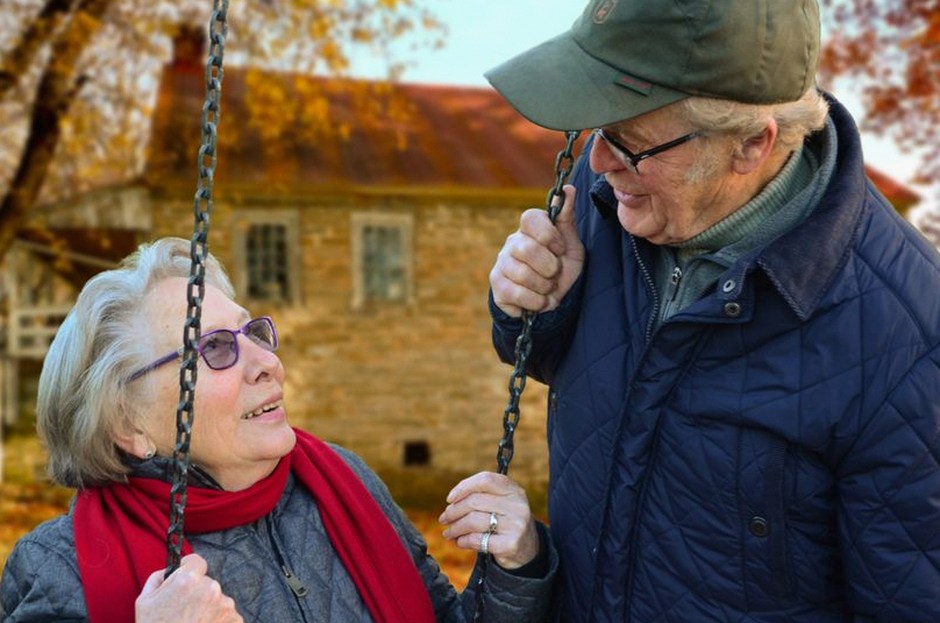 happy elderly couple retirement lifestyle together