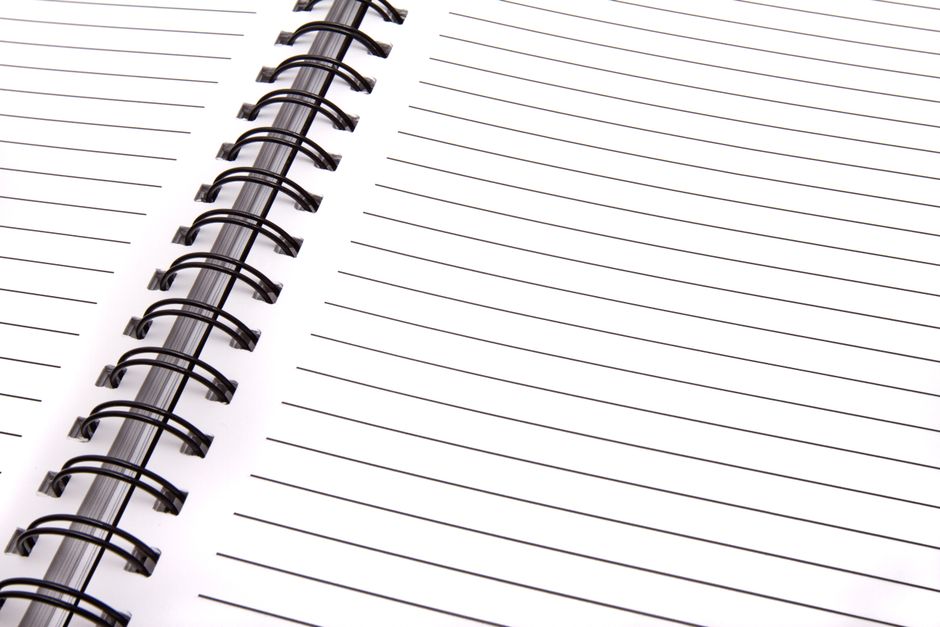 health diary notebook blood pressure record