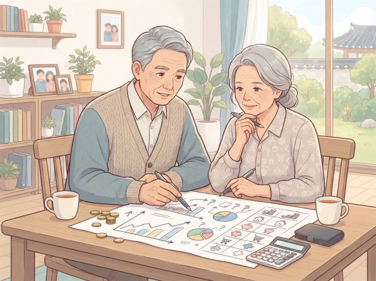 은퇴 후 월 생활비, 막연히 걱정만 하지 말고 지금 계산해봐요