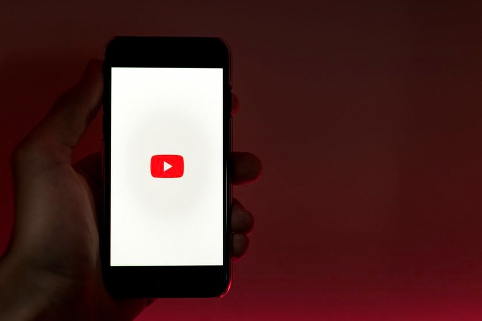 youtube app interface on phone