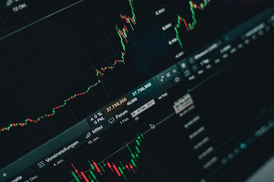 stock market chart correlation graph