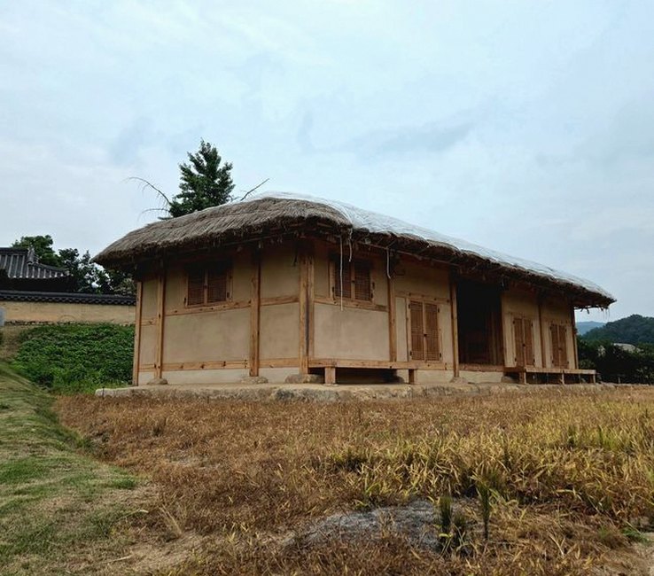 hahoe village andong traditional houses