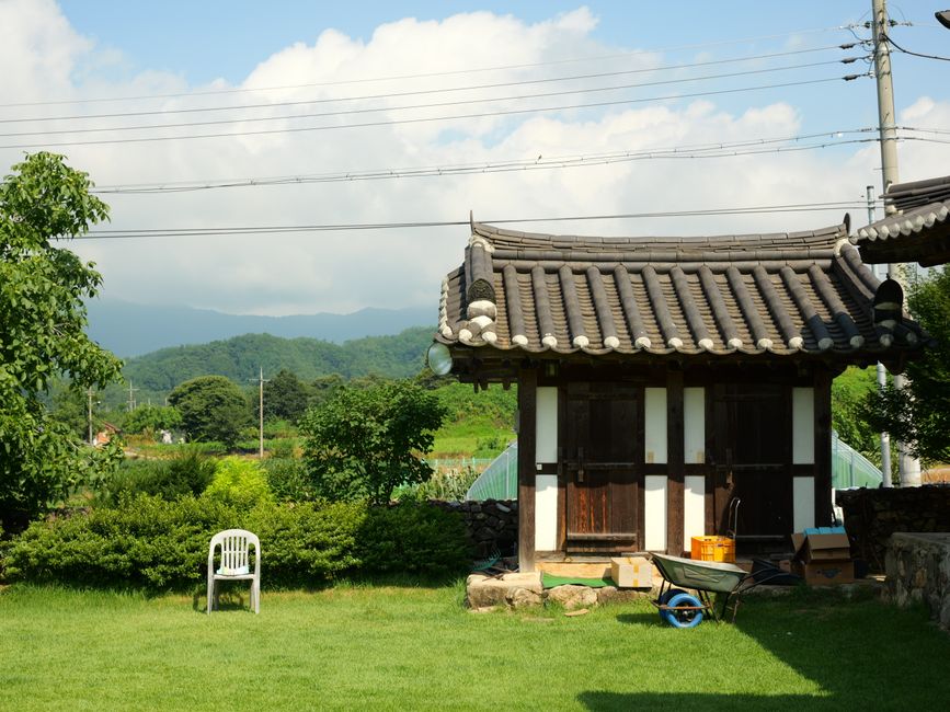 korean countryside farm house rural village
