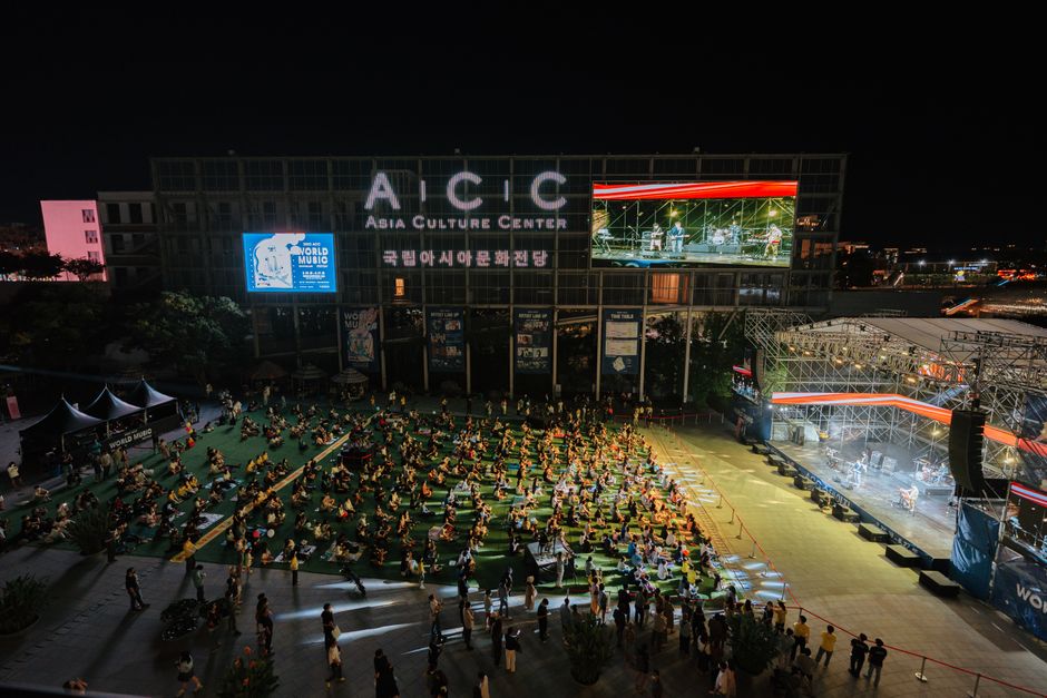 korean trot concert stage lights performance