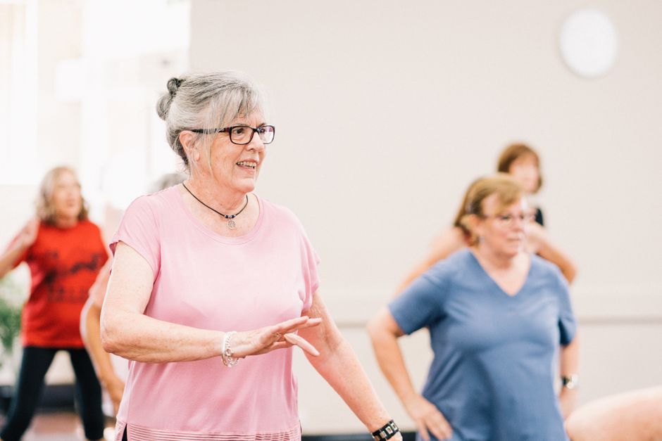 seniors community center activity class