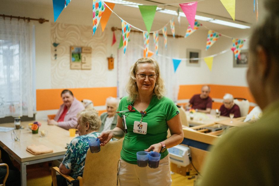 nursing home elderly celebration event