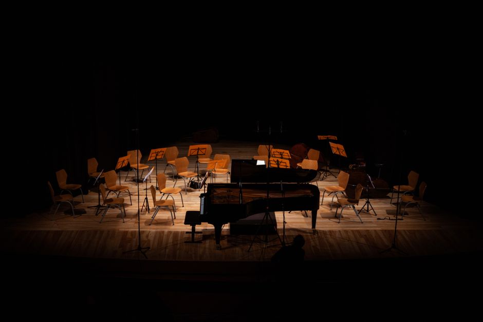 classical orchestra concert hall stage