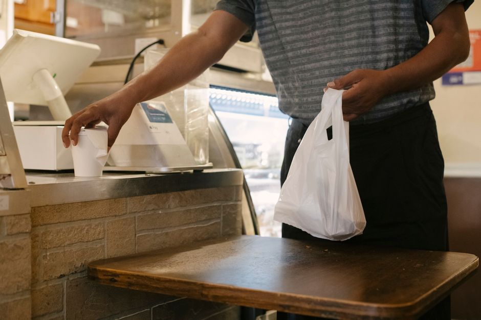 convenience store payment counter korea